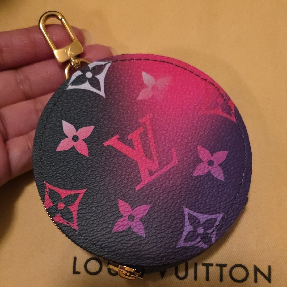 Louis Vuitton Multicolor Monogram Round Pouch